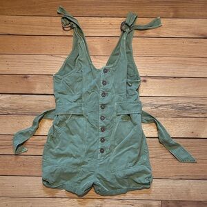Free People Women’s Olive Green Bodysuit